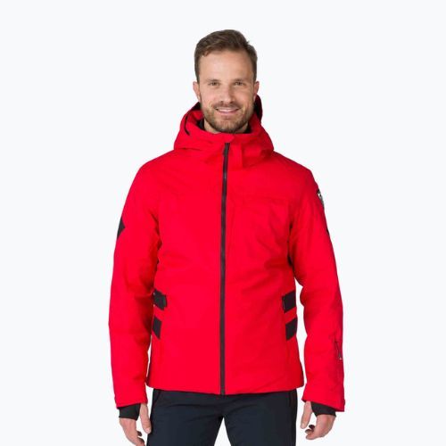 Herren-Skijacke Rossignol Ski red