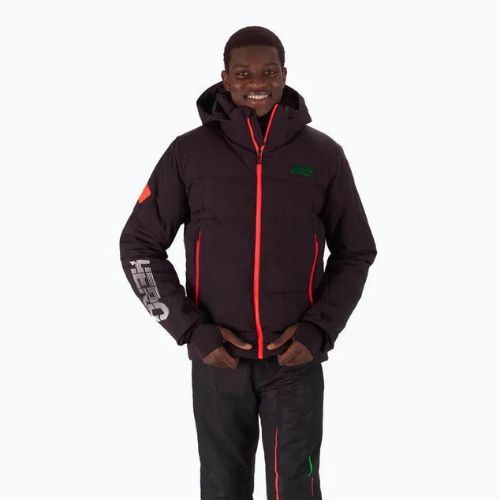 Herren-Skijacke Rossignol Hero Depart black/red