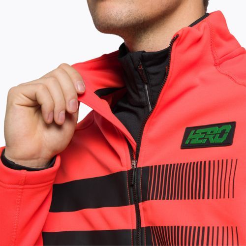 Herren-Ski-Sweatshirt Rossignol Hero Clim red/black