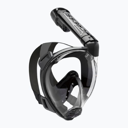 Cressi Duke Dry Vollgesichtsmaske zum Schnorcheln schwarz XDT005050