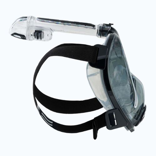 Cressi Duke Dry Vollgesichtsmaske zum Schnorcheln schwarz/grau XDT060050