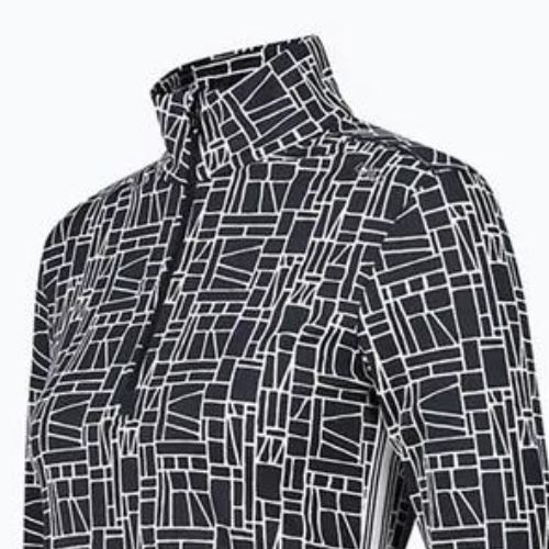Damen-Trekkingjacke CMP Printed schwarz-weiß 31L116/15ZH