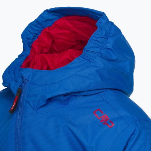 Daunenjacke Kinder CMP Fix Hood dunkelblau 32Z14