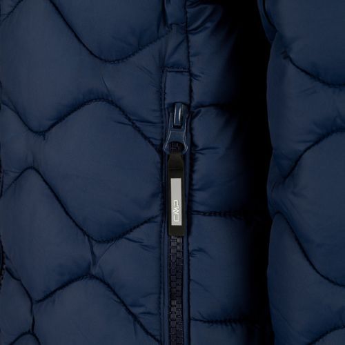 Daunenjacke Kinder CMP G Coat Fix Hood dunkelblau 32Z1145/M928