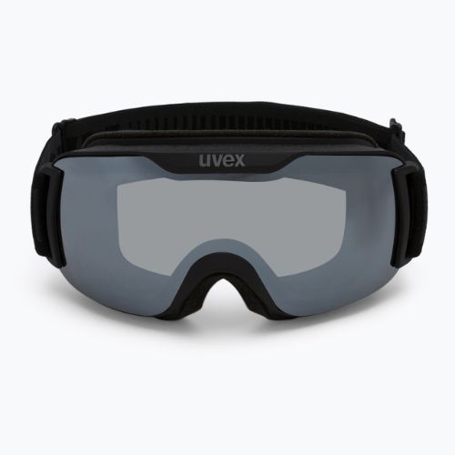 Skibrille UVEX Downhill 2 S LM black mat/mirror silver/clear 55//438/226