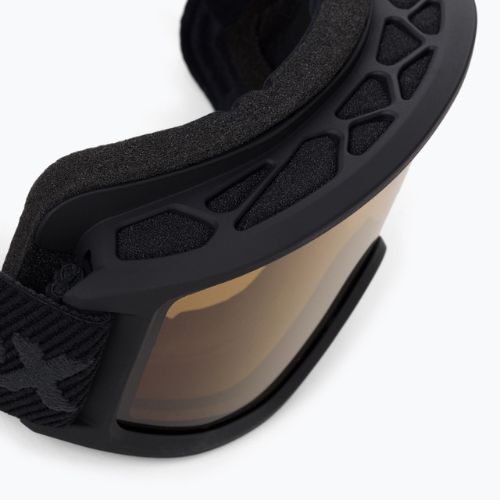 Skibrille UVEX G.gl 3 TOP black mat/mirror red polavision/clear 55/1/332/213