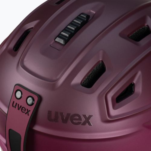 Skihelm UVEX Fierce violett 56/6/225/933