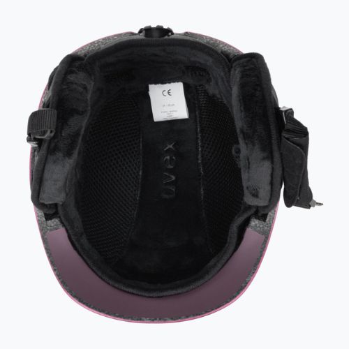 Skihelm UVEX Fierce violett 56/6/225/933