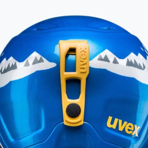 Skihelm Kinder UVEX Manic blaui 56/6/226/411