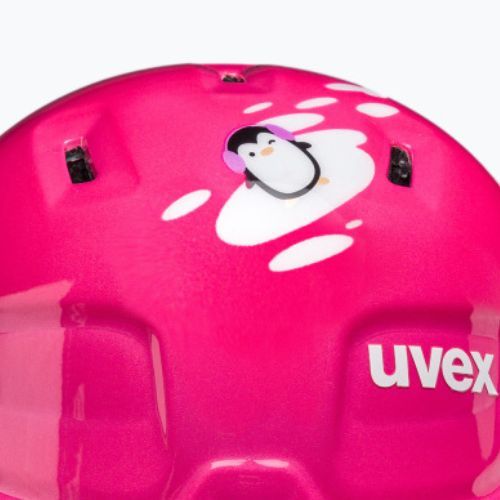 Skihelm Kinder UVEX Manic rosa 56/6/226/911