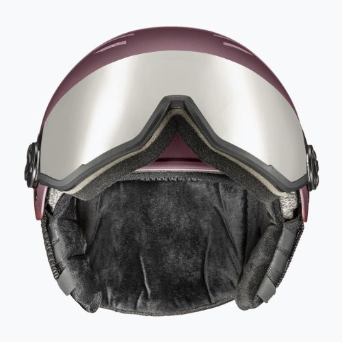 Skihelm UVEX Wanted Visor violett 56/6/262/75