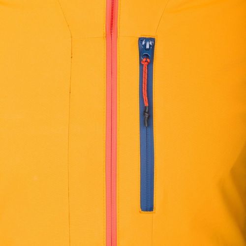 Snowboardjacke Kinder Quiksilver Kai Jones Ambition orange-dunkelblau EQBTJ3169