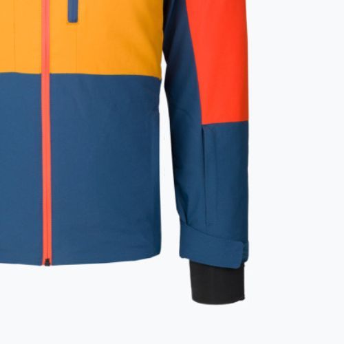 Snowboardjacke Kinder Quiksilver Kai Jones Ambition orange-dunkelblau EQBTJ3169