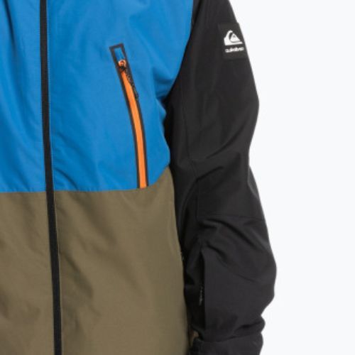 Snowboardjacke Herren Quiksilver Sycamore schwarz-blau EQYTJ3335