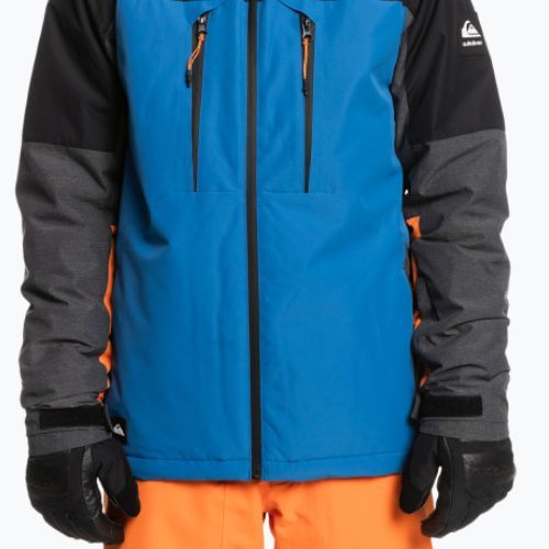 Snowboardjacke Herren Quiksilver Mission Plus schwarz-blau EQYTJ3371