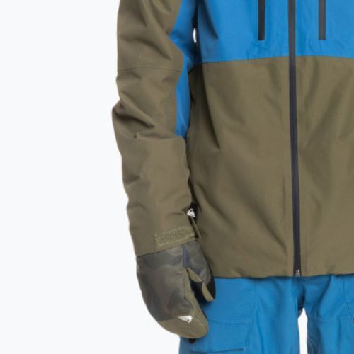 Snowboardjacke Herren Quiksilver Muldrow grün EQYTJ3376