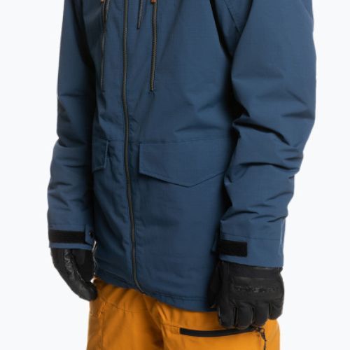 Snowboardjacke Herren Quiksilver Fairbanks blau EQYTJ3388