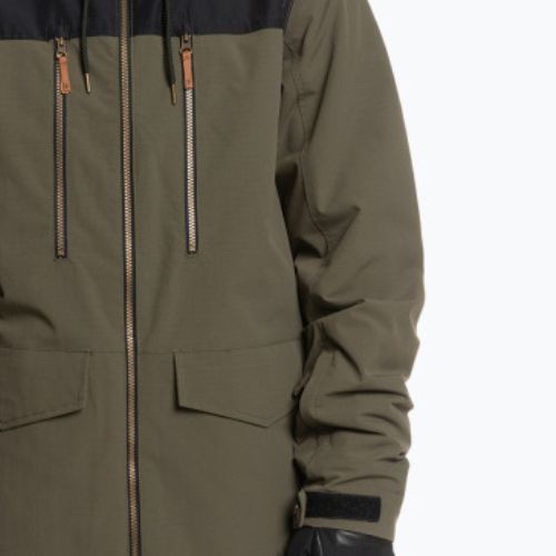 Snowboardjacke Herren Quiksilver Fairbanks grün EQYTJ3388