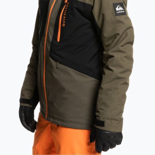 Snowboardjacke Herren Quiksilver Dawson grün EQYTJ3389