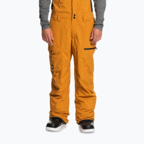 Snowboardhose Herren Quiksilver Utility Bib gelb EQYTP3153