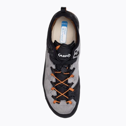 Trekkingschuhe Herren AKU Rock Dfs GTX schwarz-orange 722-186