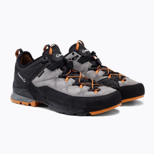 Trekkingschuhe Herren AKU Rock Dfs GTX schwarz-orange 722-186