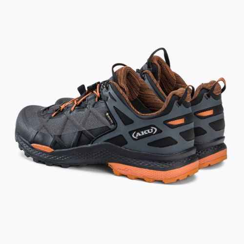 Trekkingschuhe Herren AKU Rocket Dfs GTX schwarz-orange 726-18