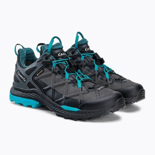 Trekkingschuhe Damen AKU Rocket Dfs GTX blau 727-253