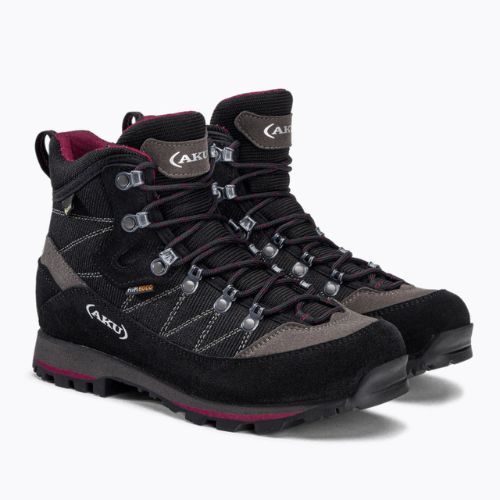 Trekkingschuhe Damen AKU Trekker Lite III GTX schwarz-rosa 978-317