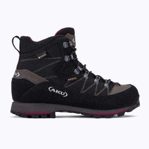 Trekkingschuhe Damen AKU Trekker Lite III GTX schwarz-rosa 978-317