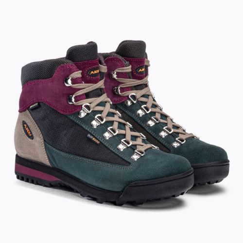 Trekkingschuhe Damen AKU Ultra Light Original GTX grau-grün 365.2-388