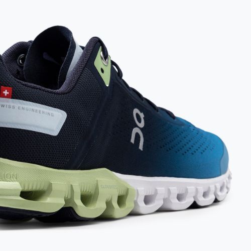 Laufschuhe Herren On Cloudflow schwarz-blau 359934