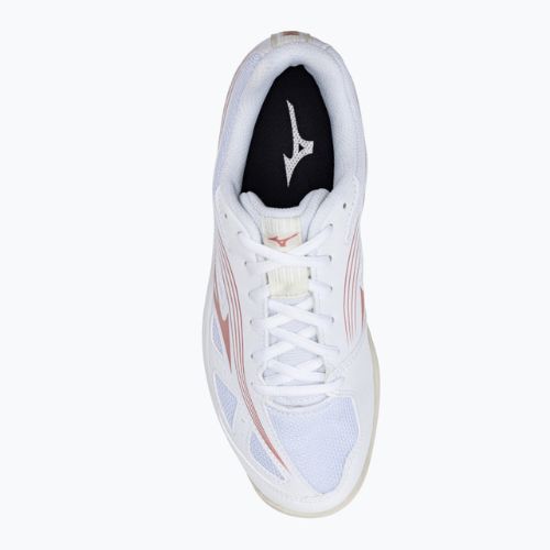 Volleyballschuhe Damen Mizuno Cyclone Speed 3 weiß-rosa V1GC218K36_36./3.5