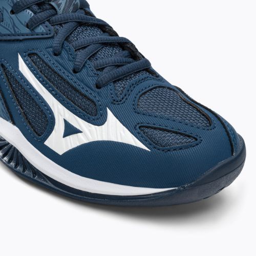 Volleyballschuhe Kinder Mizuno Lightning Star Z6 dunkelblau V1GD21321_34./2.