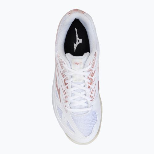 Handballschuhe Kinder Mizuno Stealth Star C weiß X1GC217K36