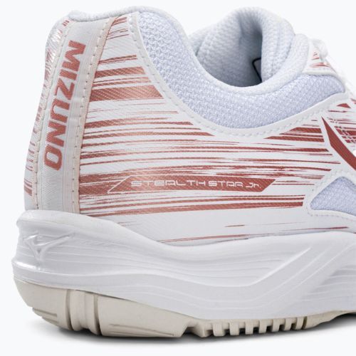 Handballschuhe Kinder Mizuno Stealth Star C weiß X1GC217K36