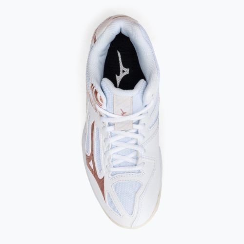 Volleyballschuhe Damen Mizuno Thunder Blade 3 Mid weiß V1GC217536