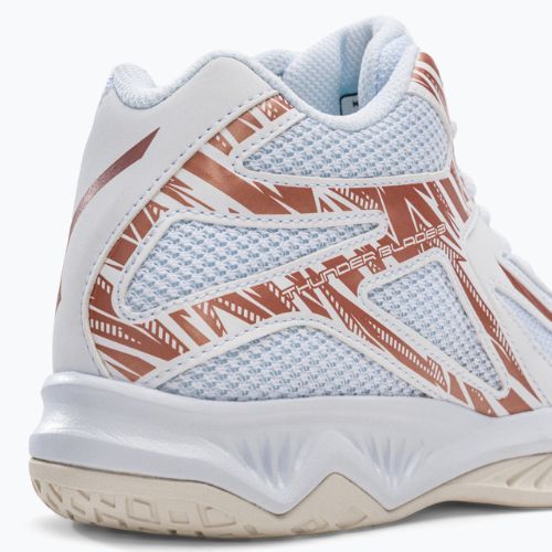 Volleyballschuhe Damen Mizuno Thunder Blade 3 Mid weiß V1GC217536