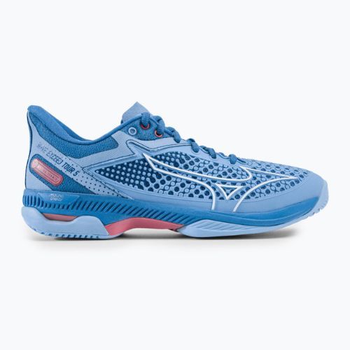 Tennisschuhe Damen Mizuno Wave Exceed Tour 5 AC blau 61GA227121