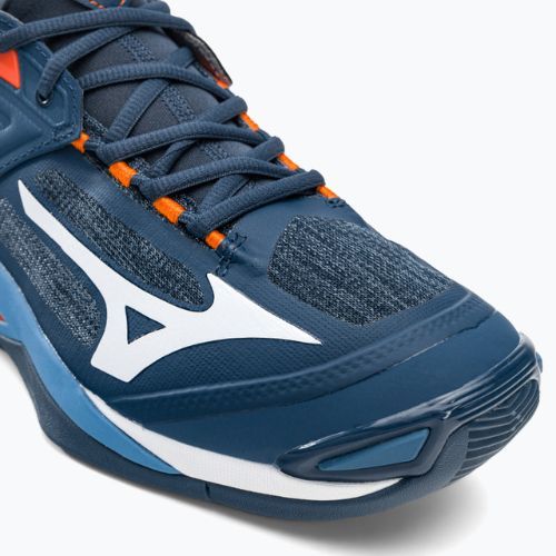 Volleyballschuhe Herren Mizuno Wave Momentum 2 dunkelblau V1GA211212