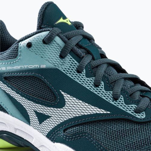 Handballschuhe Herren Mizuno Wave Phantom 2 blau X1GA2638