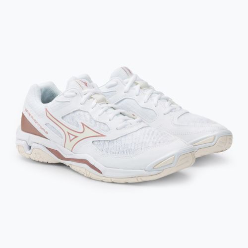 Frauen-Handballschuhe Mizuno Wave Phantom 3 weiß X1GB226036