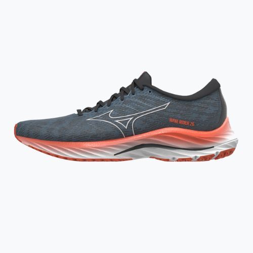 Herren Laufschuhe Mizuno Wave Rider 26 Provinc Blau/Nimbus Cloud/Soleil J1GC220351