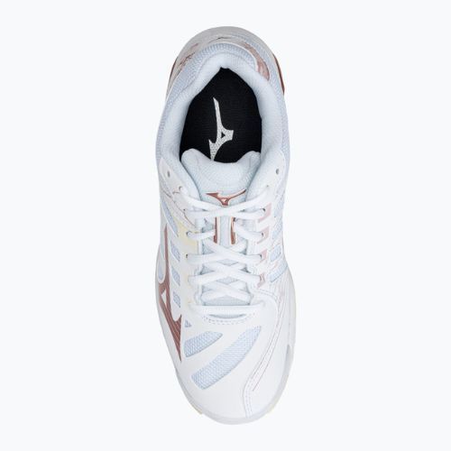 Volleyballschuhe Damen Mizuno Wave Voltage weiß V1GC21636