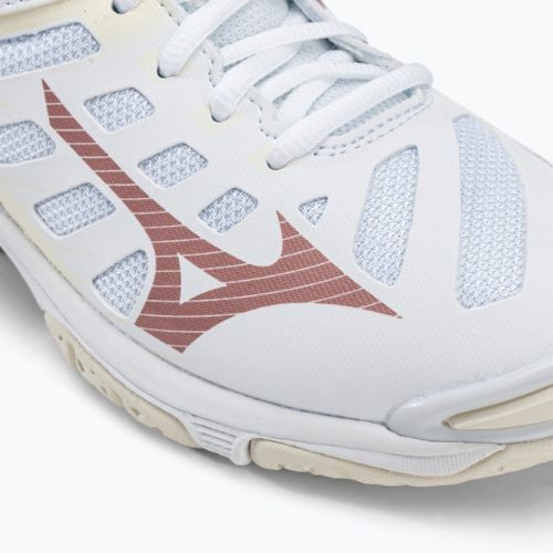 Volleyballschuhe Damen Mizuno Wave Voltage weiß V1GC21636