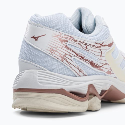 Volleyballschuhe Damen Mizuno Wave Voltage weiß V1GC21636