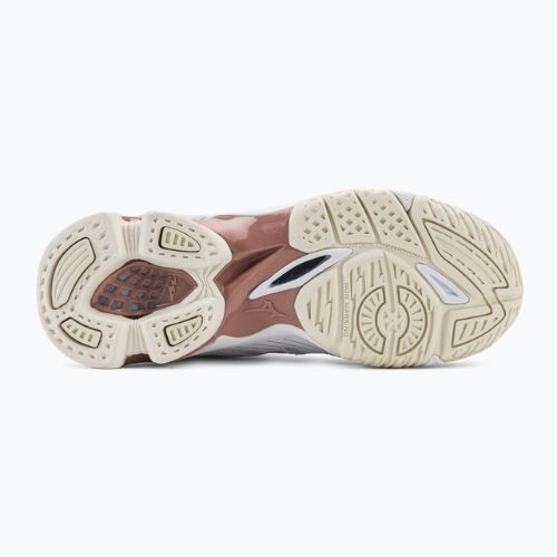 Volleyballschuhe Damen Mizuno Wave Voltage weiß V1GC21636