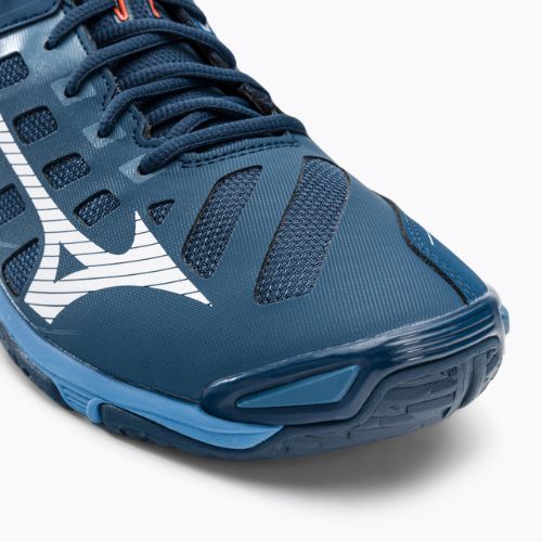 Volleyballschuhe Herren Mizuno Wave Voltage dunkelblau V1GA21621