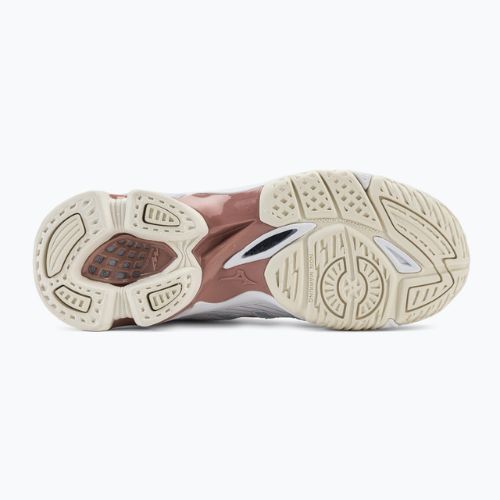 Volleyballschuhe Damen Mizuno Wave Voltage Mid weiß V1GC216536