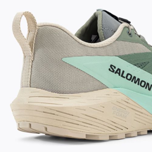 Salomon Sense Ride 5 Lily Pad/Rainy Day/Bleached Aqua Herren Laufschuhe L47211700